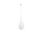 Bali 6-Light Pendant in White Cashmere